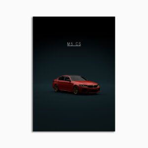 Digital Download - Set 23 - 1613 BMW M5 CS F90 - Red Front