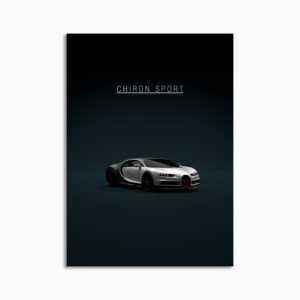 Digital Download - Set 24 - 1623 Bugatti Chiron Sport - White Front -