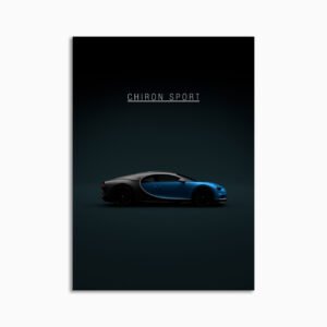Digital Download - Set 24 - 1628 Bugatti Chiron Sport - Blue
