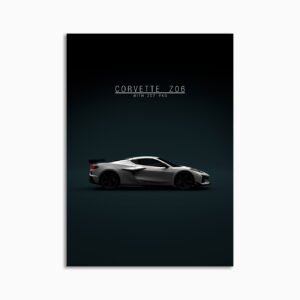 Digital Download - Set 24 - 1640 Chevrolet Corvette C8 Z06 Z07 2023 - White