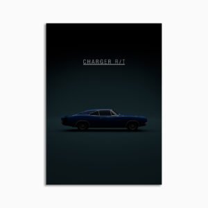 Digital Download - Set 24 - 1644 Dodge Charger RT 1969 - Blue
