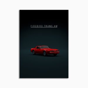 Digital Download - Set 24 - 1657 Pontiac Firebird Trans Am - Red Front