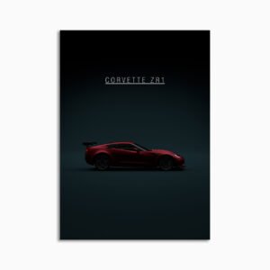 Digital Download - Set 24 - 1669 Chevrolet Corvette C7 ZR1 - Red