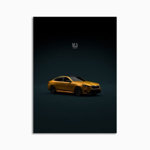 Digital Download - Set 24 - 1695 BMW M5 G90 2025 Orange Front