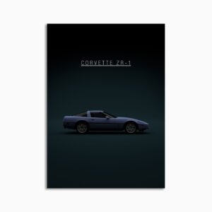 Digital Download - Set 24 - 1702 Chevrolet Corvette C4 ZR-1 Blue
