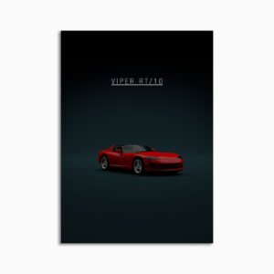 Digital Download - Set 24 - 1709 2001 Dodge Viper RT-10 Red Front