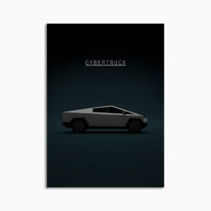 Digital Download - Set 24 - 1721 Tesla cybertruck Silver