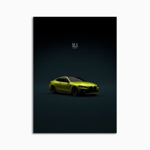 Digital Download - Set 24 - 1728 BMW M4 G82 2021 Yellow Front