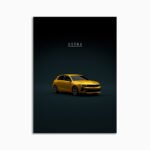 Digital Download - Opel Astra 2023 Yellow Front