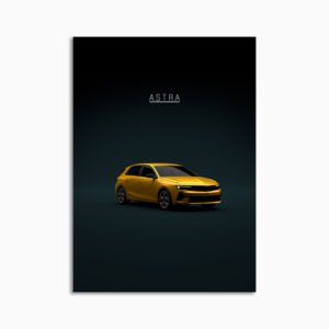 Digital Download - Set 24 - 1734 Opel Astra 2023 Yellow Front