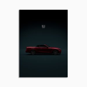Digital Download - Set 24 - 1739 BMW M4 Convertible 2025 G83 Red