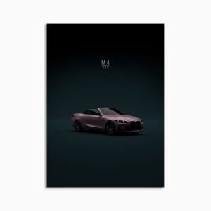Digital Download - Set 24 - 1744 BMW M4 Convertible 2025 G83 Velvet Front