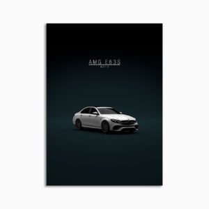 Digital Download - Set 25 - 1783 2017 Mercedes Benz E63 S AMG White Front