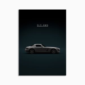 Digital Download - Set 25 - 1846 Mercedes-Benz SLS AMG - Silver