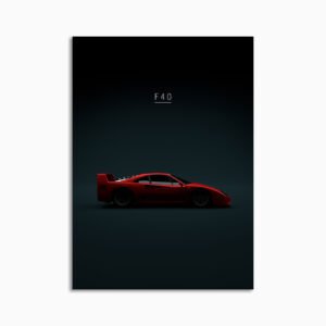Digital Download - Set 04 - 504 1987 Ferrari F40
