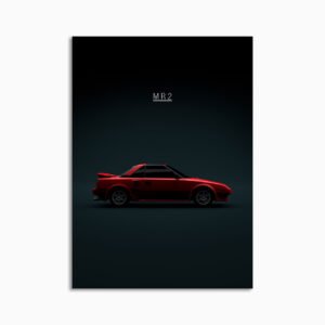 Digital Download - Set 05 - 548 Toyota MR2 Mk1 1984 - Red