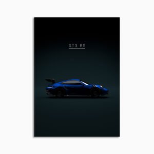 Digital Download - Set 07 - 618 Porsche 911 GT3 RS 2022 Gentian Blue