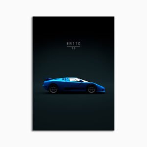 Digital Download - Set 07 - 663 1992 Bugatti EB110 SS