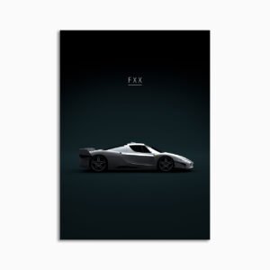 Digital Download - Set 08 - 679 2005 Ferrari FXX White