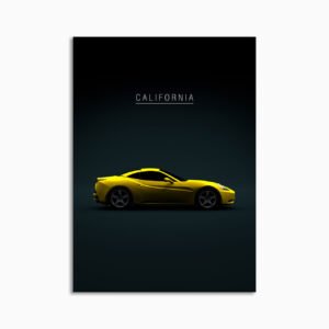 Digital Download - Set 08 - 685 2009 Ferrari California Yellow