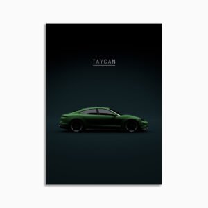 Digital Download - Set 08 - 689 Porsche Taycan 2020 Mamba Green