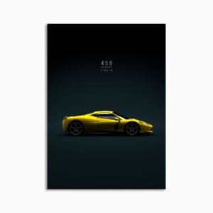 Digital Download - Set 08 - 702 2010 Ferrari 458 Italia Yellow