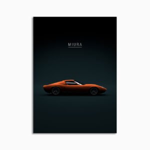 Digital Download - Set 08 - 711 1967 Lamborghini Miura P400 Orange
