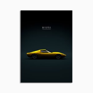 Digital Download - Set 08 - 712 1967 Lamborghini Miura P400 Yellow