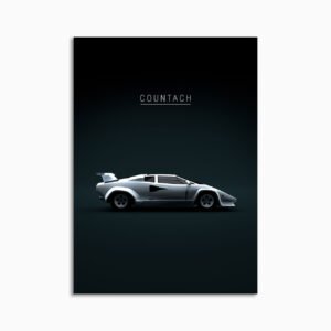 Digital Download - Set 08 - 713 1988 Lamborghini Countach LP5000 QV White