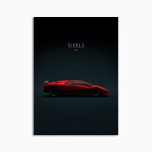 Digital Download - Set 09 - 717 1997 Lamborghini Diablo SV Red