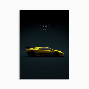 Digital Download - Set 09 - 718 1999 Lamborghini Diablo GTR Yellow