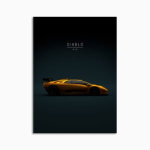 Digital Download - Set 09 - 719 1999 Lamborghini Diablo GTR Orange