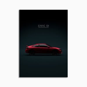 Digital Download - Set 09 - 723 Honda Civic Si Coupe 2020 Red