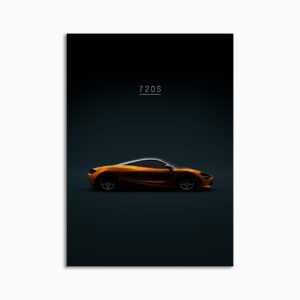 Digital Download - Set 09 - 732 2018 McLaren 720S Coupe Orange