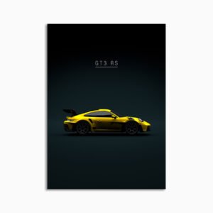 Digital Download - Set 09 - 738 Porsche 911 GT3 RS 2022 Racing Yellow