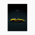 Digital Download - Porsche 911 Targa 4S 2022 Racing Yellow