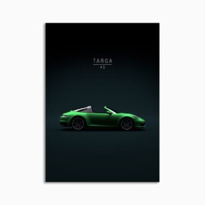 Digital Download - Set 09 - 742 Porsche 911 Targa 4S 2022 Python Green