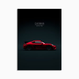 Digital Download - Set 09 - 743 Porsche 718 Cayman GT4 RS 2022 Guards Red