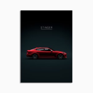 Digital Download - Set 09 - 750 Kia Stinger GT 2022 California Red