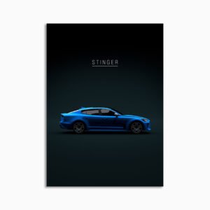 Digital Download - Set 09 - 751 Kia Stinger GT 2022 Micro Blue