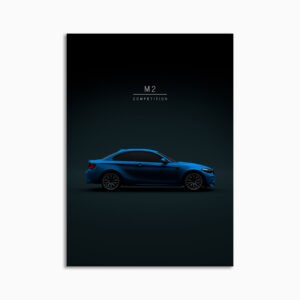 Digital Download - Set 10 - 765 BMW M2 Competition 2019 Long Beach Blue