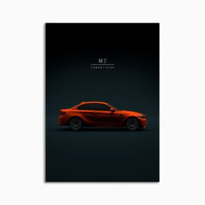 Digital Download - Set 10 - 766 BMW M2 Competition 2019 Sunset Orange