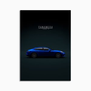 Digital Download - Set 10 - 771 2017 Porsche Panamera Turbo S Blue
