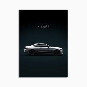 Digital Download - Set 10 - 775 2021 Mercedes-Benz C-Class Coupe White