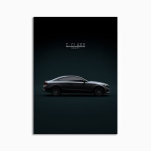 Digital Download - Set 10 - 778 Mercedes-Benz C-class Coupe 2017 Grey
