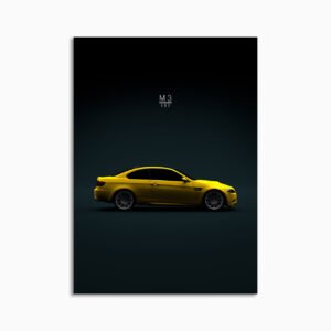 Digital Download - Set 10 - 791 2008 BMW M3 E92 Yellow