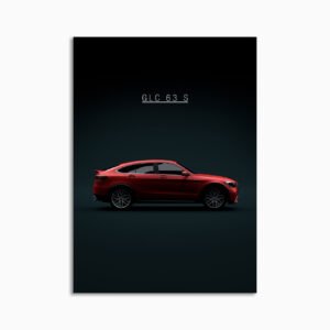 Digital Download - Set 10 - 806 Mercedes-Benz GLC63 S AMG Coupe 2020 Red