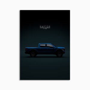 Digital Download - Set 10 - 810 Ford F150 Raptor 2021 Blue