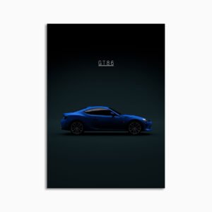 Digital Download - Set 10 - 820 Toyota GT86 2018 Blue