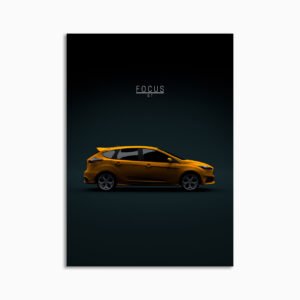 Digital Download - Set 10 - 823 Ford Focus Mk III ST 2017 Orange